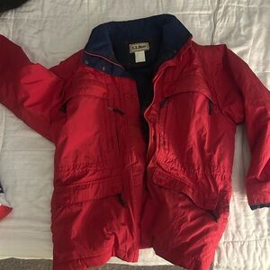 L.L. Bean Vintage Red Jacket